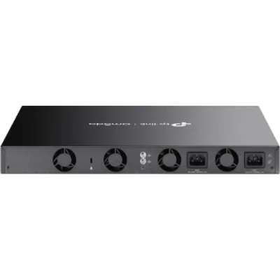 Switch Gestionable L3 / 48 Puertos Gigabit / 6 Slots SFP+ 10G / Capacidad 216 Gbps / Apilamiento 8 Unidades / Fuentes Redundantes