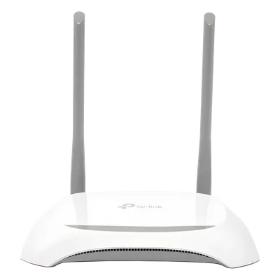 Router Inalámbrico / 300 Mbps / 2.4 GHz / 4 Puertos LAN 10/100 Mbps / 2 Antenas 5 dBi / WISP