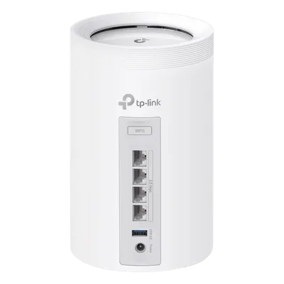 Sistema Mesh Wi-Fi 7 / Triple Banda BE9300 Mbps / 2 Puertos 2.5 GbE Auto WAN/LAN / 4 Antenas Internas / AI Roaming / HomeShield