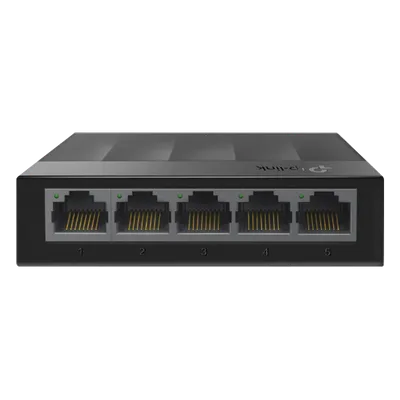Switch / 5 Puertos Gigabit / 10 Gbps / Fanless / 3.5×2.8×0.9 in