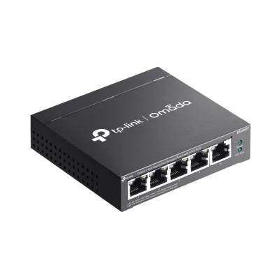 Switch Gestionado / 5 Puertos Gigabit / 4 Puertos PoE+ / 65W / Cloud SDN / Sin Ventiladores