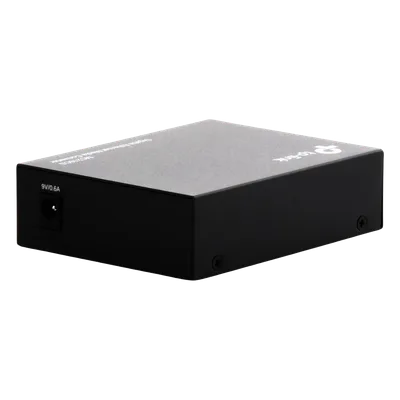 Convertidor de Medios Fibra Óptica / Monomodo 20 km (12.4 mi) / Gigabit Ethernet RJ45 / Puerto SC / Plug and Play