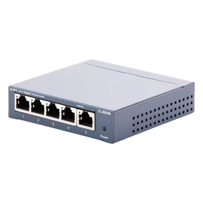 Switch / 5 Puertos Gigabit / 10/100/1000 Mbps / No Administrable / 7.4 Mpps / 3.94x3.86x0.98 in