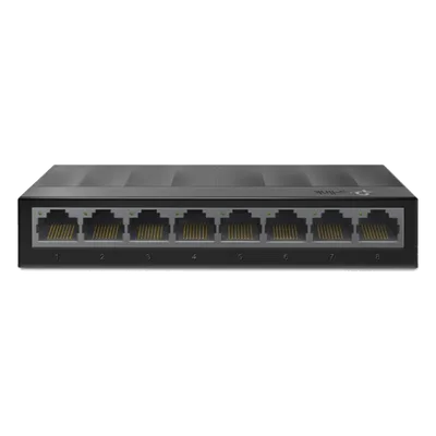 Switch de escritorio / 8 puertos Gigabit / 16 Gbps capacidad de conmutación / Fanless / 4.89W máximo