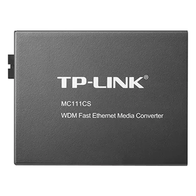 Convertidor de Medios WDM / Fibra Monomodo SC / 1 Puerto RJ45 10/100 Mbps / Alcance 20 km (12.4 mi) / Longitud de Onda 1550/1310 nm