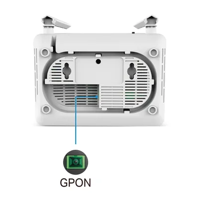 ONU/ONT XPON Router / Wi-Fi AC1200 Dual-Band / 2 Puertos LAN Gigabit / 1 Puerto PON SC/APC / AgiNet ACS / EasyMesh