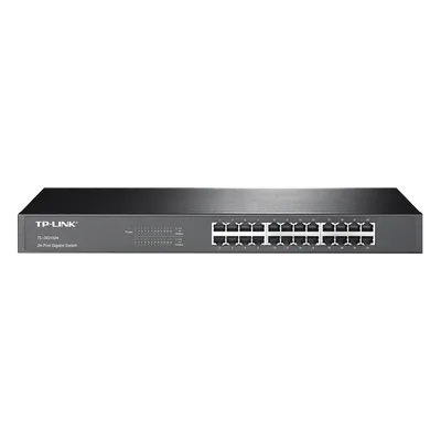 Switch Gigabit no administrable / 24 puertos 10/100/1000 Mbps / 35.7 Mpps / Montaje rack o escritorio