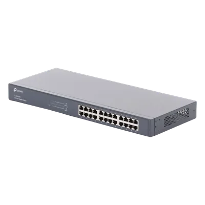 Switch Gigabit no administrable / 24 puertos 10/100/1000 Mbps / 35.7 Mpps / Montaje rack o escritorio