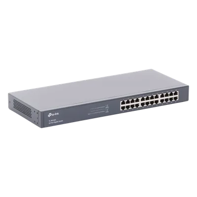 Switch Gigabit no administrable / 24 puertos 10/100/1000 Mbps / 35.7 Mpps / Montaje rack o escritorio
