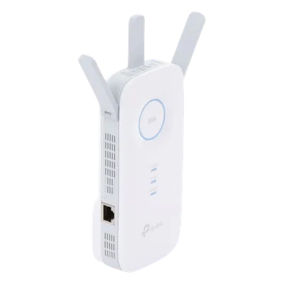 Repetidor WiFi AC / 1750 Mbps / Doble Banda 2.4 y 5 GHz / Puerto Gigabit / 3 Antenas Externas / Cobertura 929 m² (10,000 ft²)