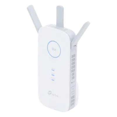 Repetidor WiFi AC / 1750 Mbps / Doble Banda 2.4 y 5 GHz / Puerto Gigabit / 3 Antenas Externas / Cobertura 929 m² (10,000 ft²)