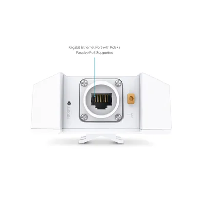 Punto de Acceso Wi-Fi 6 / AX3000 MU-MIMO 2x2 / Cobertura Exterior-Interior / PoE+ / IP67 / Mesh / Montaje en Mástil o Pared