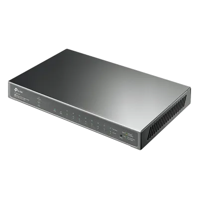 Switch PoE Administrable / 8 Puertos Gigabit PoE+ / 2 Puertos SFP / 61W PoE Total / SDN / QoS L2/L3/L4