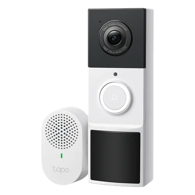 Videoportero IP Inalámbrico / 2K 3 Megapixel / 160° DFOV / Batería 6400 mAh / Detección IA Personas-Vehículos / Visión Nocturna Color / Audio Bidireccional