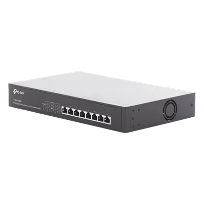 Switch PoE+ / 8 Puertos Gigabit / 126W Total / 30W por Puerto / Escritorio o Rack
