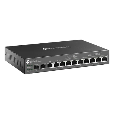 Router Multi-WAN / Controlador SDN Integrado / Switch PoE+ 110 W / 2 SFP 1G / 24,980 Sesiones Concurrentes / 942.1 Mbps