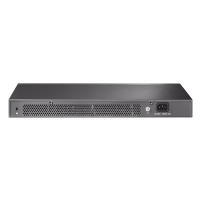 Switch Administrable L2+/L3 / 24 Puertos Gigabit / 4 Puertos SFP+ 10G / 128 Gbps / Sin Ventilador / Omada SDN