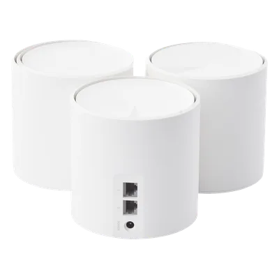 Sistema Mesh Wi-Fi 6 / AX1800 Mbps / 4 Streams / 2 Puertos Gigabit WAN/LAN / 2 Antenas Internas / Cobertura Interior