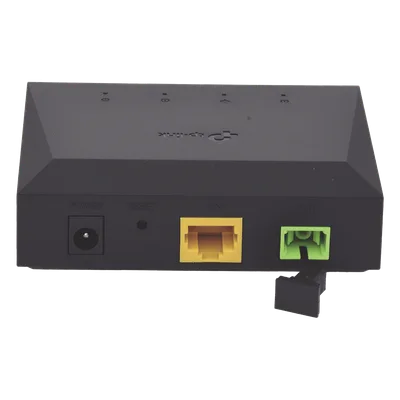 ONU GPON / Puerto SFP SC/APC / LAN Gigabit / Bridge o Router / Alcance 20 km (65,616 ft) / Compacto