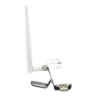 Adaptador USB Wi-Fi / 150 Mbps / 2.4 GHz / Antena Desmontable 4 dBi / USB 2.0