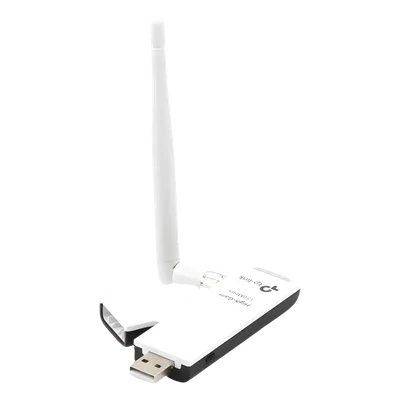 Adaptador USB Wi-Fi / 150 Mbps / 2.4 GHz / Antena Desmontable 4 dBi / USB 2.0