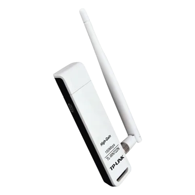 Adaptador USB Wi-Fi / 150 Mbps / 2.4 GHz / Antena Desmontable 4 dBi / USB 2.0