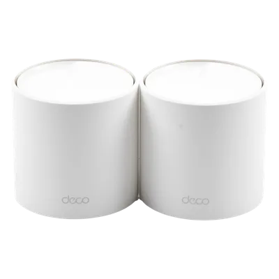 Sistema Mesh Wi-Fi 6 / AX1800 Mbps / 4 Flujos Simultáneos / 2 Puertos Gigabit WAN/LAN Auto-Detección / 2 Antenas Internas / Administración App Móvil