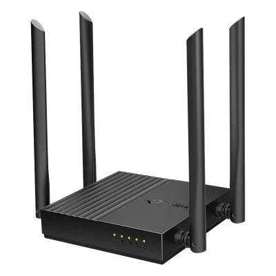 Router Inalámbrico / AC1200 / Doble Banda / MU-MIMO 2x2 / 4 Puertos LAN Gigabit / EasyMesh / Beamforming