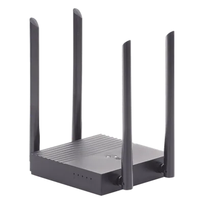 Router Inalámbrico / AC1200 / Doble Banda / MU-MIMO 2x2 / 4 Puertos LAN Gigabit / EasyMesh / Beamforming