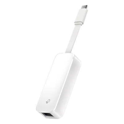 Adaptador de red / Ethernet RJ45 10/100/1000Mbps / USB-C / Cable plegable / RTL8153 / 71x26x16.2 mm