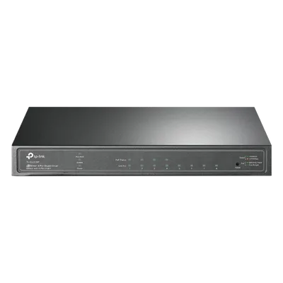 Switch Gestionado / 8 Puertos Gigabit / 4 Puertos PoE+ 30 W / Presupuesto PoE 62 W / Gestión Cloud / L3 Static Routing / Sin Ventilador / Carcasa Metálica