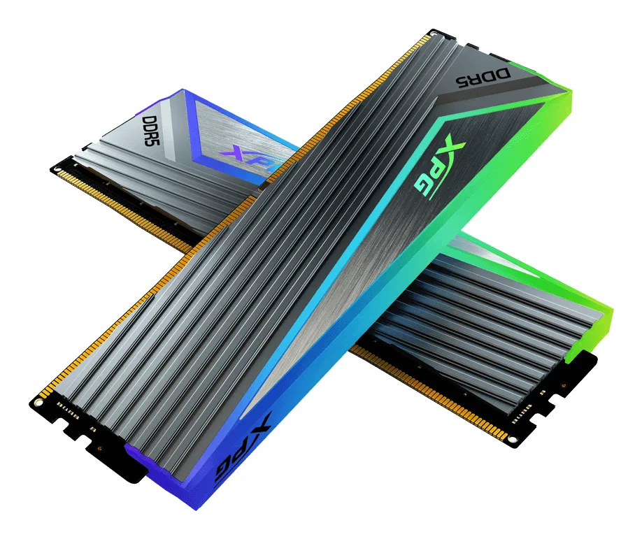XPG MEMORIA RAM CASTER RGB DDR5 U-DIMM 6400MHZ 1.1V AX5U6400C3