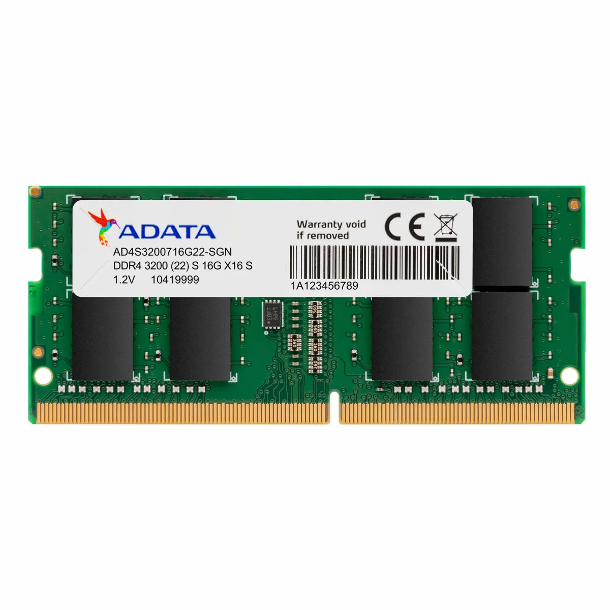 ADATA DDR4 SO-DIMM 8GB 3200 MHZ AD4S32008G22-SGN