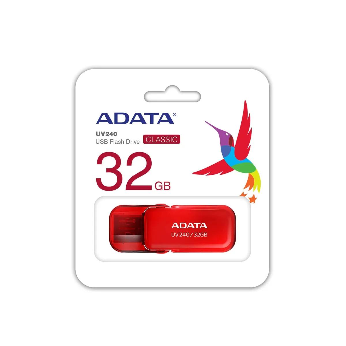 ADATA USB 32GB 2.0 AUV240-32GB- RED