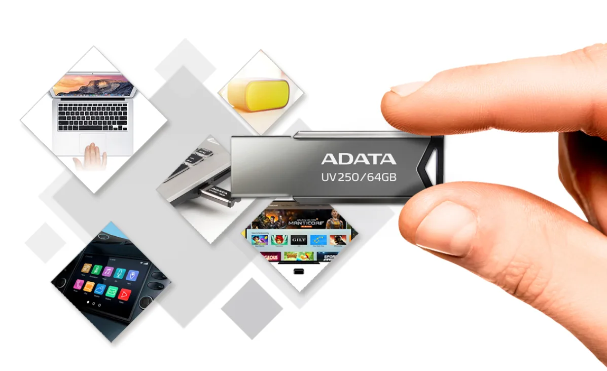 ADATA USB 32GB AUV250-32G-RBK 2.0 METALICA
