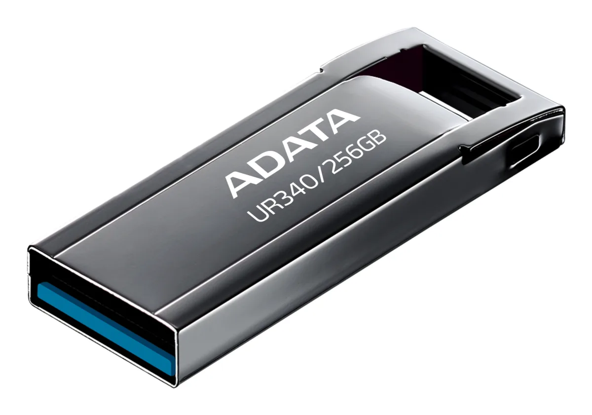 ADATA USB 128GB AROY-UR340-128G 3.2 NEGRO NIQUEL