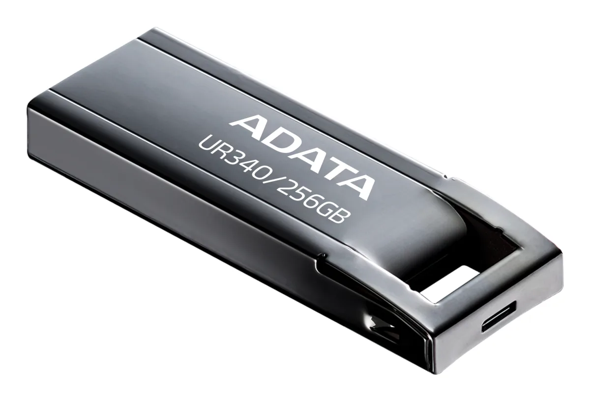 ADATA USB 128GB AROY-UR340-128G 3.2 NEGRO NIQUEL