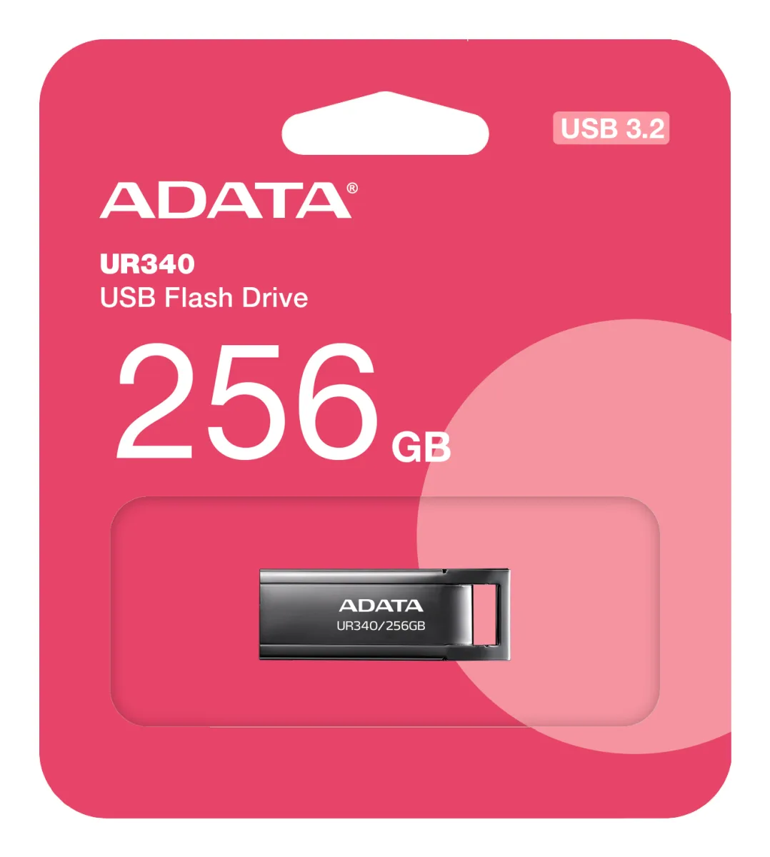 ADATA USB 128GB AROY-UR340-128G 3.2 NEGRO NIQUEL