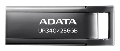 ADATA USB 128GB AROY-UR340-128G 3.2 NEGRO NIQUEL
