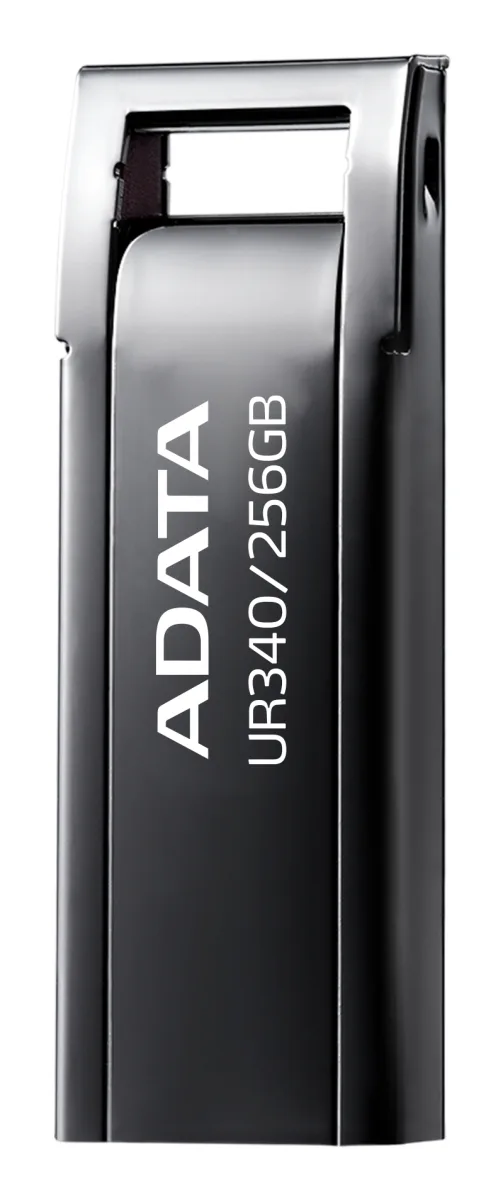 ADATA USB 128GB AROY-UR340-128G 3.2 NEGRO NIQUEL