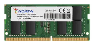 ADATA DDR4 SO-DIMM 8GB 2666 MHZ AD4S26668G19-SGN