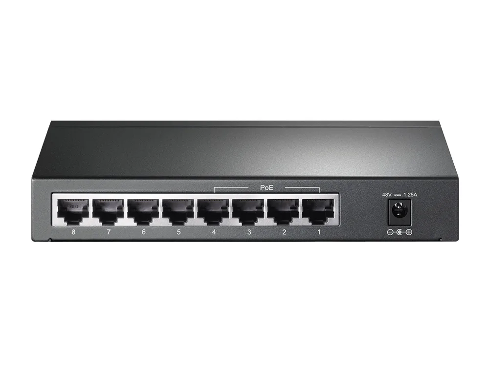 Switch TP-Link 8 puertos Gigabit PoE