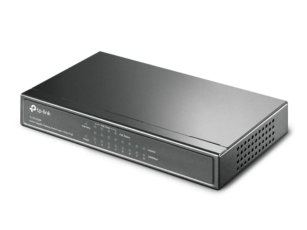 Switch TP-Link 8 puertos Gigabit PoE