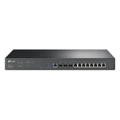 Router Empresarial Multi-WAN / 10 Puertos WAN con Balanceo de Carga / 2 Puertos SFP+ 10G / 1 Puerto SFP 1G / 8 Puertos RJ45 1G / 2.3 Millones Sesiones Concurrentes / 2 Puertos USB 3.0