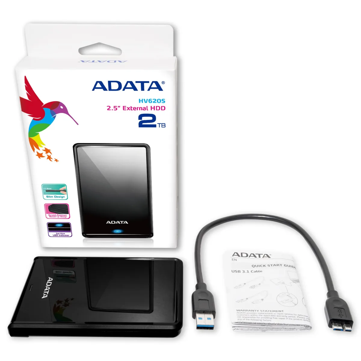 DISCO DURO EXTERNO ADATA HV620S