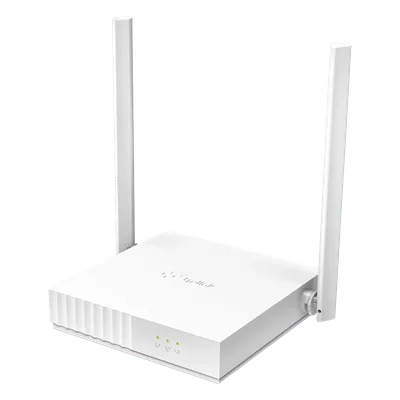 Router Inalámbrico / Wi-Fi N 300 Mbps / 2.4 GHz / 2 Antenas 5 dBi / 3 Puertos 10/100 Mbps / IPv6 / Firewall SPI