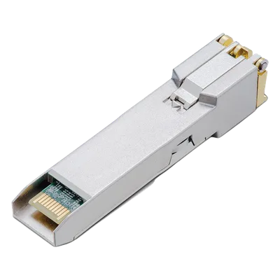 Transceptor mini-GBIC SFP+ RJ45 / 10GBASE-T a 100BASE-TX / Hasta 30 m (98.4 pies) / Metal