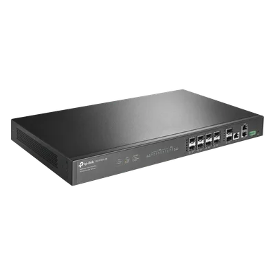 OLT GPON / 8 Puertos PON 2.5G / 2 SFP+ 10GbE / 1 RJ45 Gigabit / División 1:128 / Gestión en la Nube / Fuentes Redundantes AC
