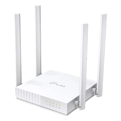 Router Inalámbrico / Wi-Fi AC750 / Dual Band 2.4 y 5 GHz / 733 Mbps / 4 Antenas Externas / 3 Modos Operación / 5 Puertos 10/100 Mbps / Montaje Techo o Pared