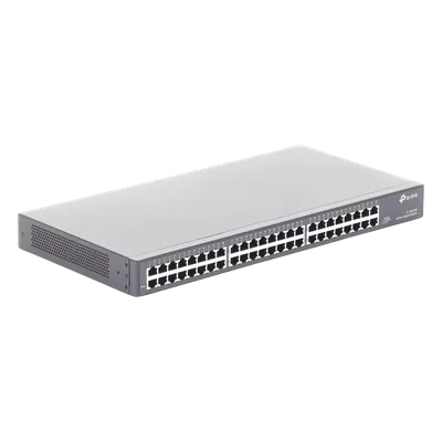 Switch / 48 Puertos Gigabit / 10/100/1000 Mbps / Green Ethernet / Rack o Escritorio